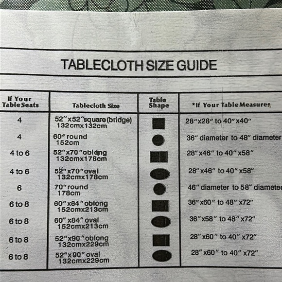 Bordeaux Flannel Back Vinyl Table Cloth~60x84” - Picture 5 of 5
